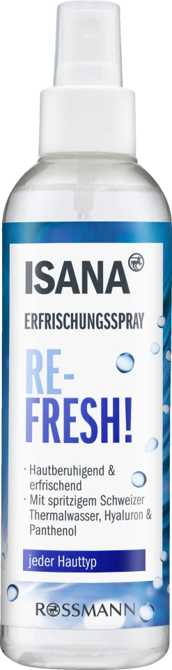 ISANA Re-Fresh! Erfrischungsspray