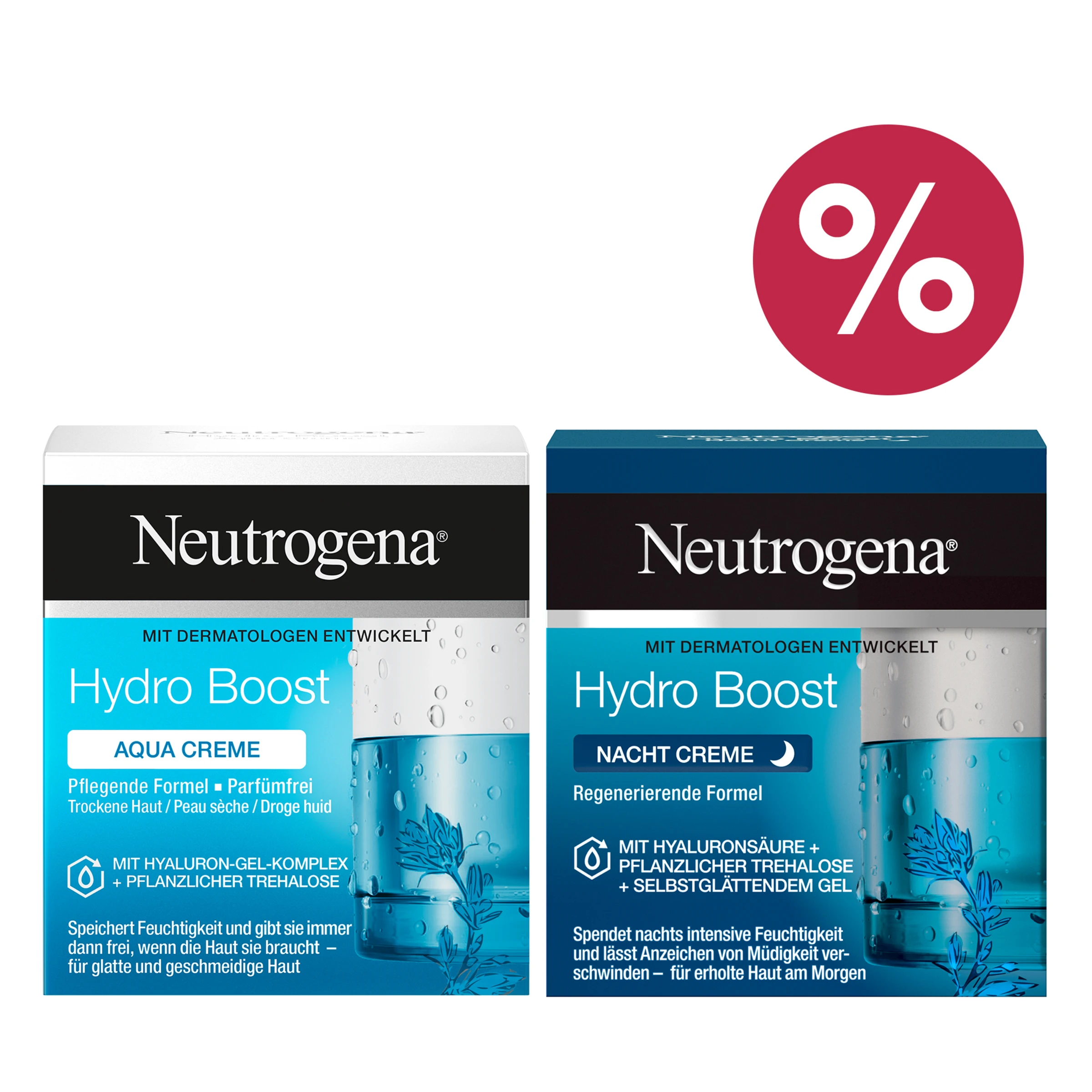 Neutrogena Hydro Boost Pflegeset Tag & Nacht 3 Neutrogena Hydro Boost Pflegeset Tag & Nacht