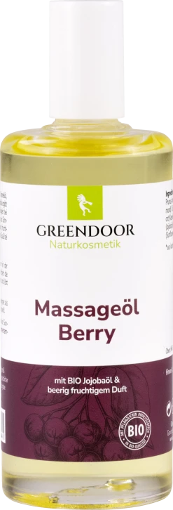 GREENDOOR Massageöl Berry