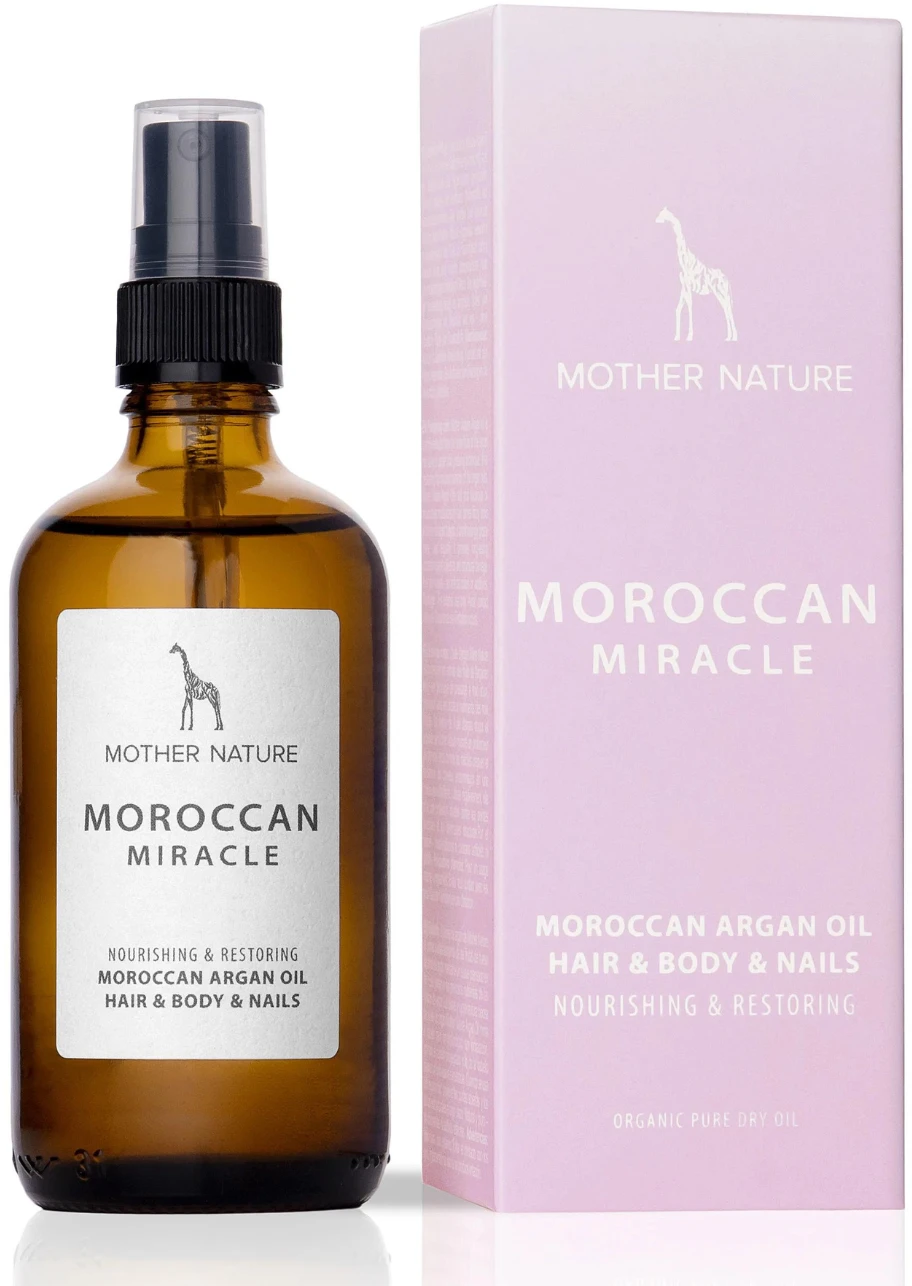 Mother Nature Moroccan Argan Oil Hair, Body & Nails 4 Mother Nature Moroccan Argan Oil Hair, Body & Nails – Bild 2