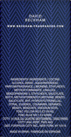 David Beckham Classic Blue, EdT 50 Ml -Mandarina Duck Fragrances-Shop MAM 10397457 SHOP IMAGE 1.4
