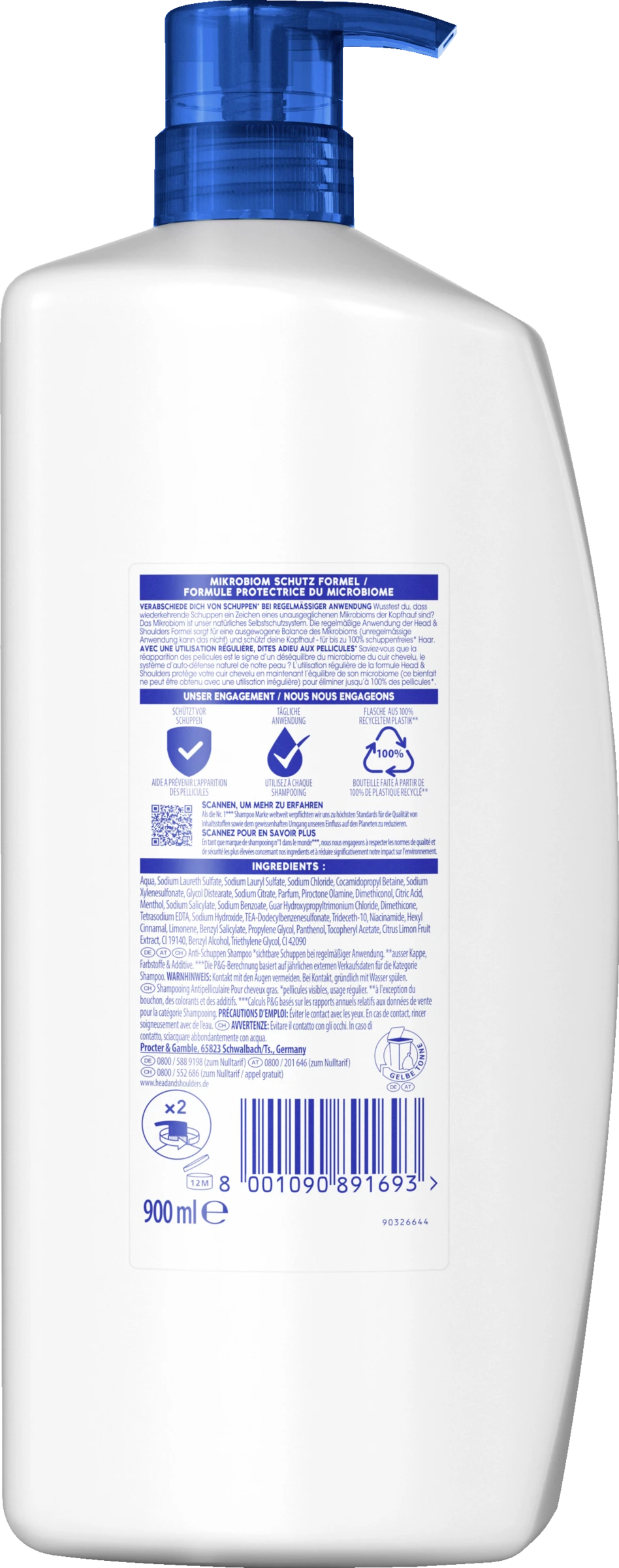 Head & Shoulders Haarshampoo Anti-Schuppen Citrus Fresh 4 Head & Shoulders Haarshampoo Anti-Schuppen Citrus Fresh – Bild 2