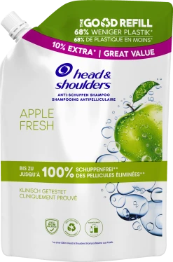 Head & Shoulders Haarshampoo Apple Fresh Nachfüllpack