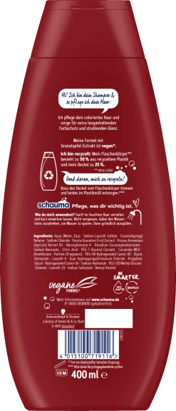 Schauma Shampoo Color Glanz -Mandarina Duck Fragrances-Shop MAM 10413960 SHOP IMAGE 1.4