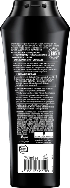 Schwarzkopf Gliss Ultimate Repair Reparatur-Shampoo -Mandarina Duck Fragrances-Shop MAM 10414754 SHOP IMAGE 1.4