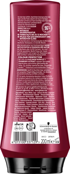 Schwarzkopf Gliss Color-Schutz & Glanz Color-Spülung -Mandarina Duck Fragrances-Shop MAM 10414811 SHOP IMAGE 1.4
