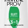 Pantene Pro-V Glatt & Seidig 3 In 1Shampoo, Pflegespülung & Kur