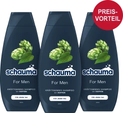 Schauma 3er Vorteilsset For Men Shampoo