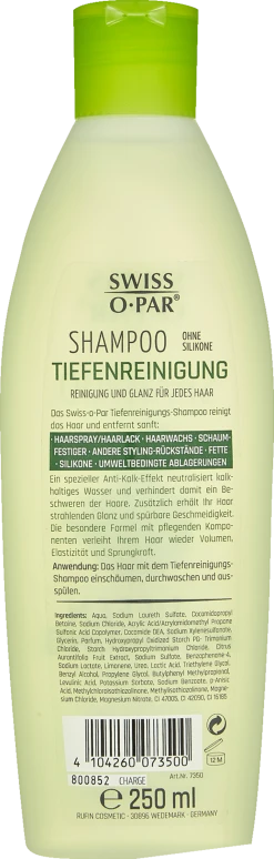 Swiss-o-Par Tiefenreinigung Shampoo -Mandarina Duck Fragrances-Shop MAM 4066912 SHOP IMAGE 1.4