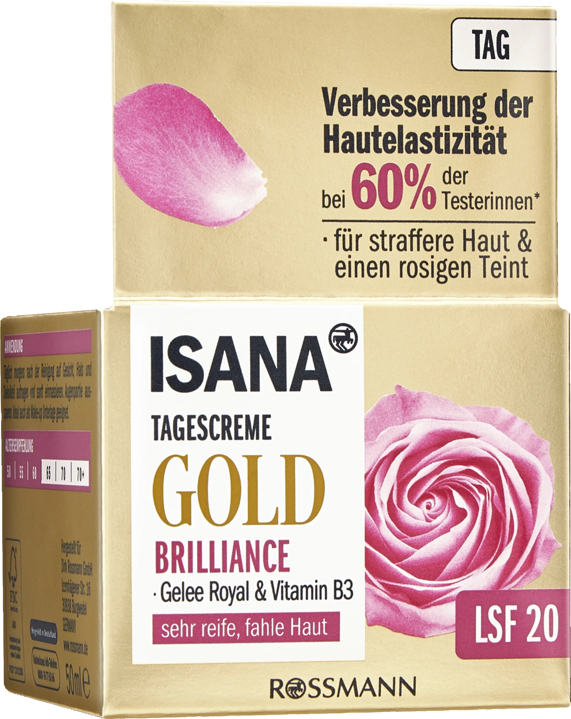 ISANA Gold Brilliance Tagescreme 3 ISANA Gold Brilliance Tagescreme