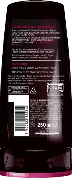 L’Oréal Paris Elvital Full Resist Power Booster Spülung 250ml -Mandarina Duck Fragrances-Shop MAM 6017054 SHOP IMAGE 1.2