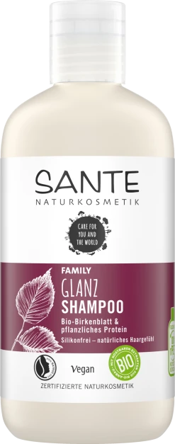 Sante FAMILY Glanz Shampoo Bio-Birkenblatt & Pflanzliches Protein
