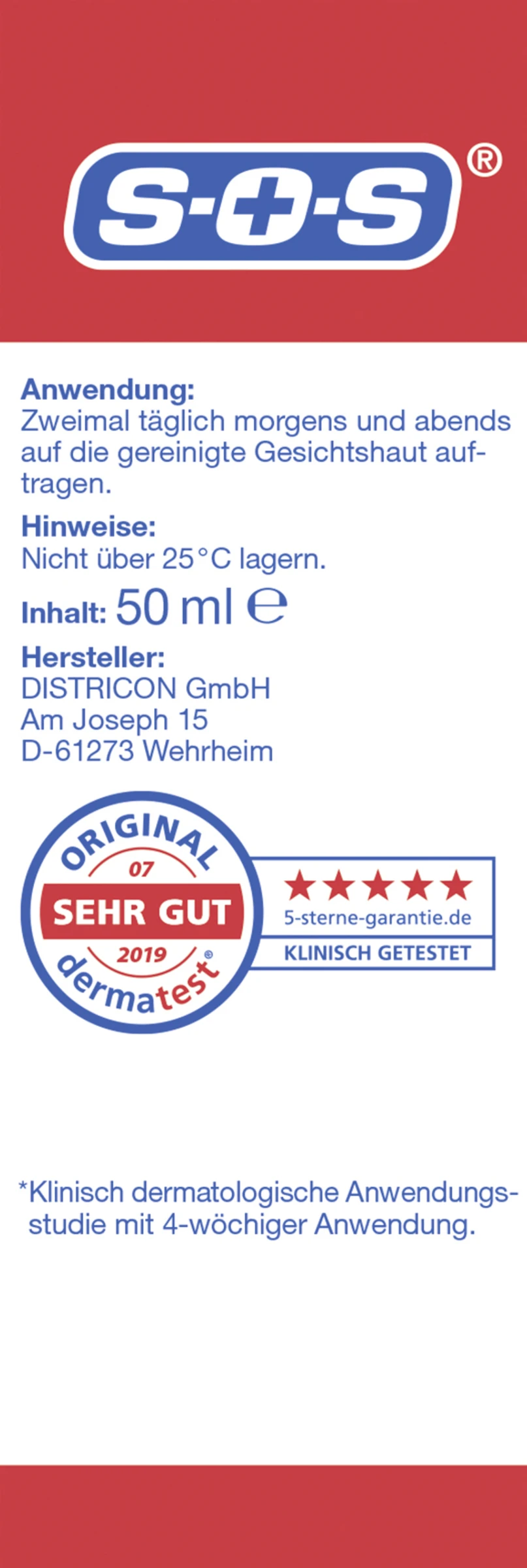 SOS Gegen-Pickel Gesichtscreme 4 SOS Gegen-Pickel Gesichtscreme – Bild 2