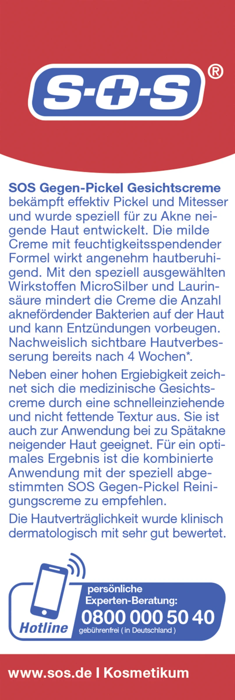 SOS Gegen-Pickel Gesichtscreme 6 SOS Gegen-Pickel Gesichtscreme – Bild 4