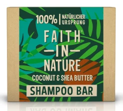 Faith In Nature Shampoo Bar Kokos & Sheabutter
