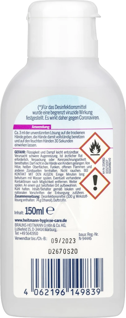 IMPRESAN Hände Desinfektion Flüssig 4 IMPRESAN Hände Desinfektion Flüssig – Bild 2