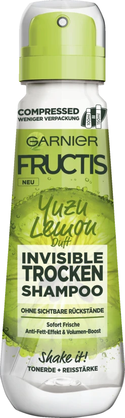 Garnier Fructis Invisible Trockenshampoo Yuzu Lemon
