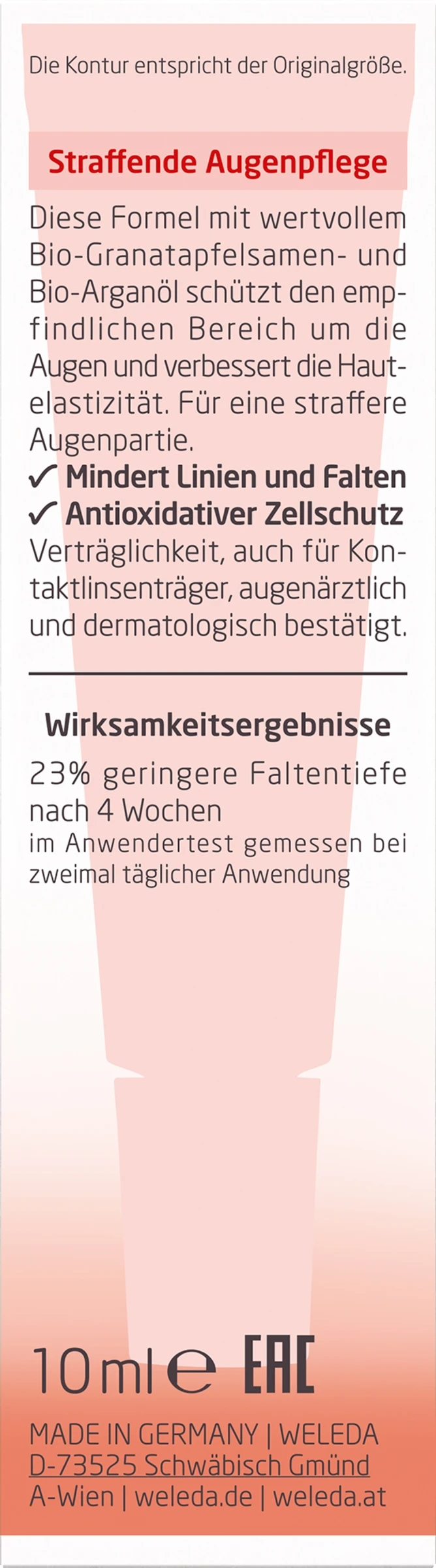 Weleda Granatapfel Straffende Augenpflege 4 Weleda Granatapfel Straffende Augenpflege – Bild 2