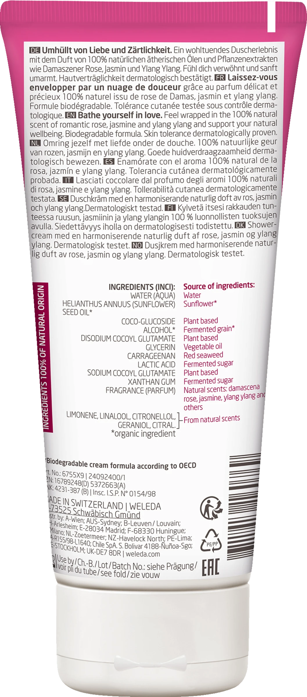 Weleda Aroma Shower Love 4 Weleda Aroma Shower Love – Bild 2