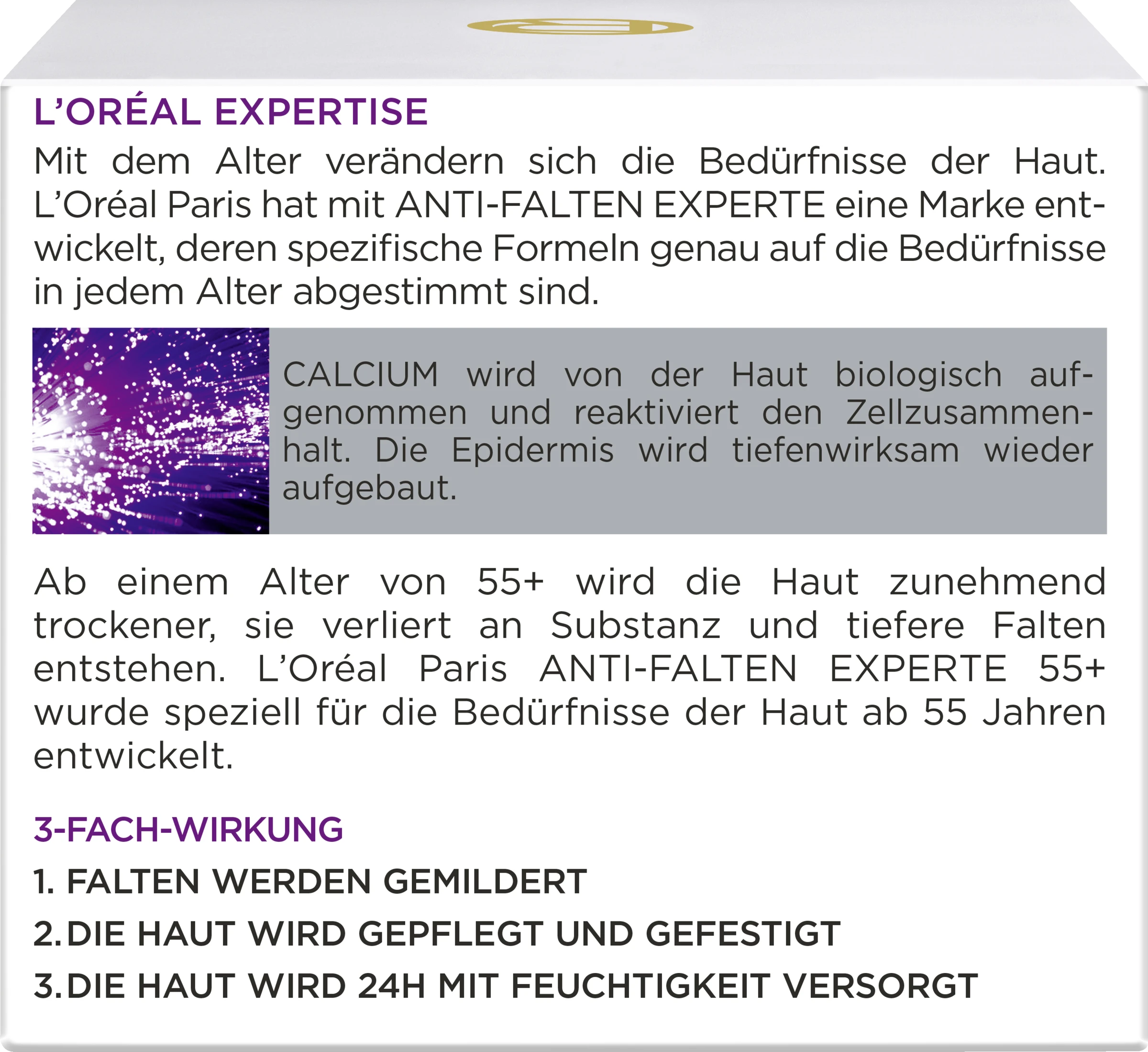 L’Oréal Paris 55+ Feuchtigkeitspflege 6 L’Oréal Paris 55+ Feuchtigkeitspflege – Bild 4
