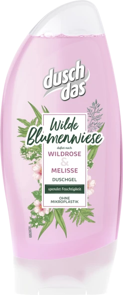 Duschdas Wilde Blumenwiese Wildrose & Melisse Duschgel