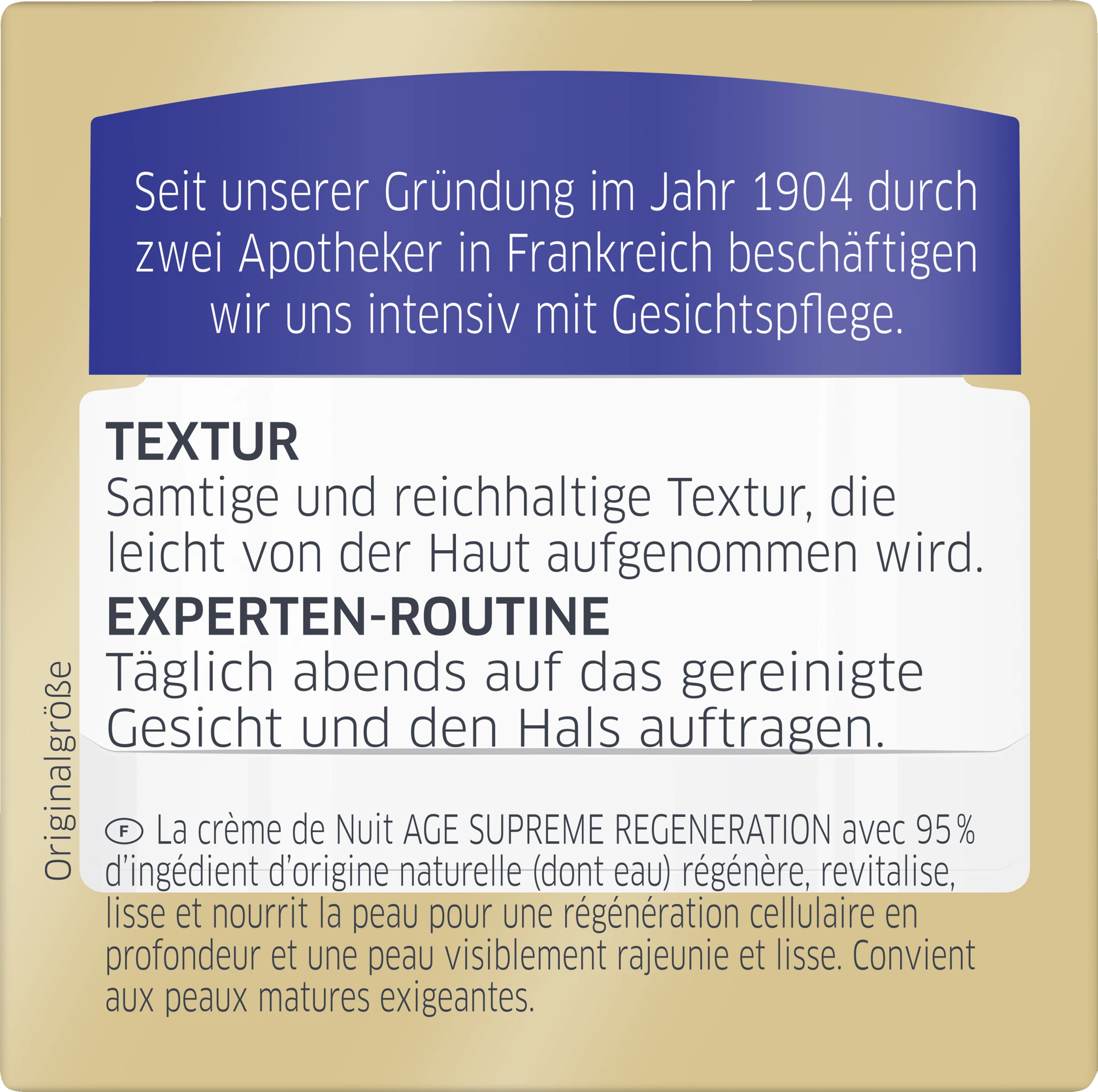 Diadermine Age Supreme Regeneration Tiefenwirksame Nachtcreme 5 Diadermine Age Supreme Regeneration Tiefenwirksame Nachtcreme – Bild 3
