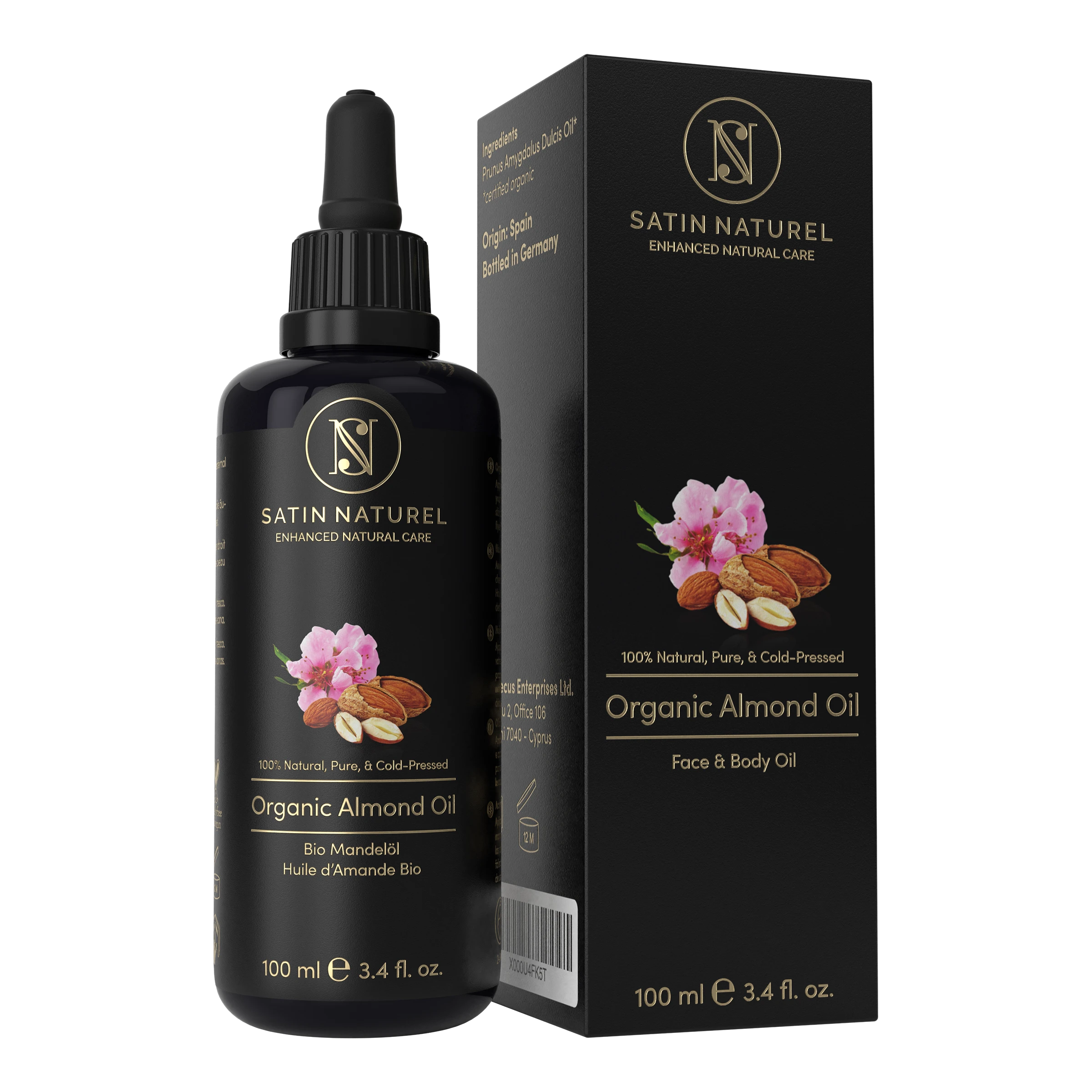 Satin Naturel BIO Mandelöl 3 Satin Naturel BIO Mandelöl