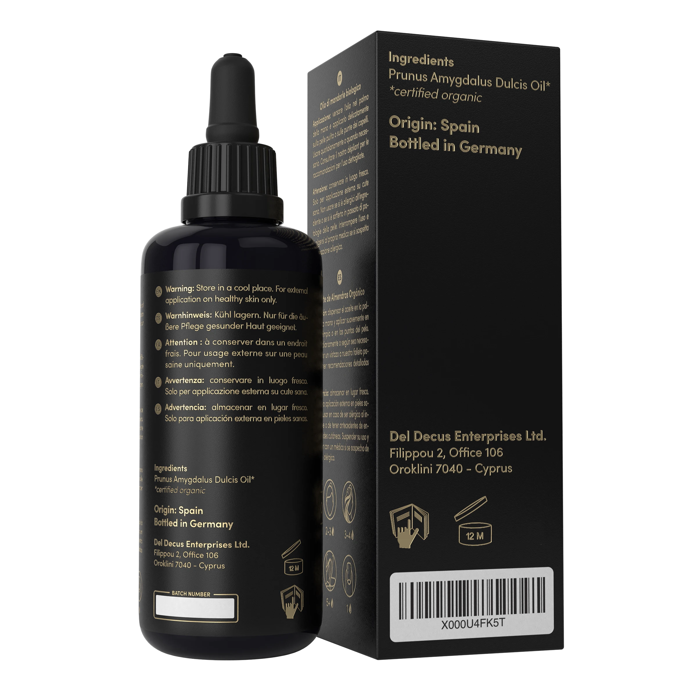 Satin Naturel BIO Mandelöl 4 Satin Naturel BIO Mandelöl – Bild 2