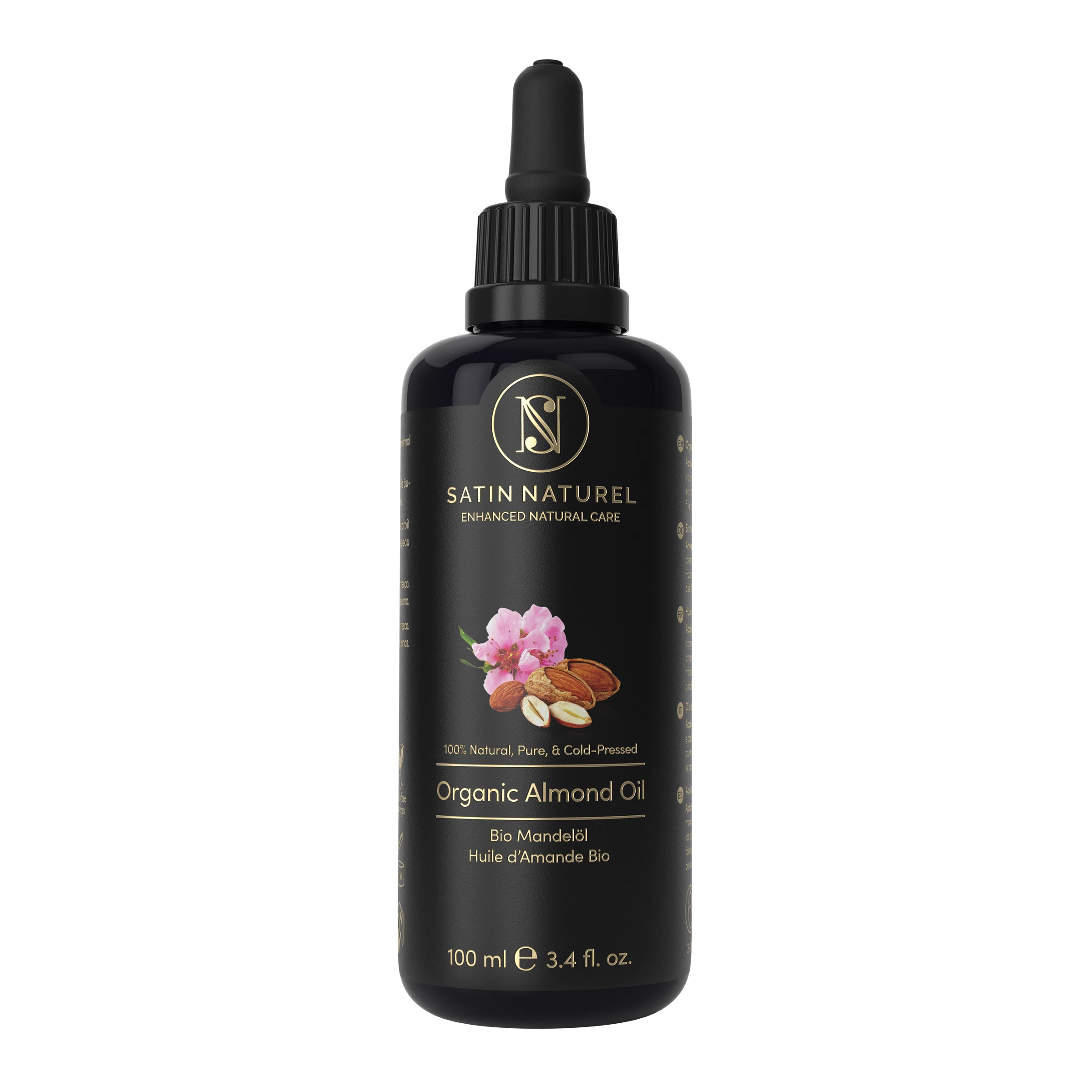 Satin Naturel BIO Mandelöl 5 Satin Naturel BIO Mandelöl – Bild 3