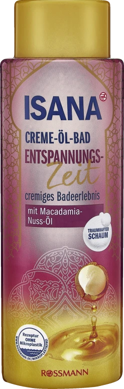 ISANA Creme-Öl-Bad Entspannungs Zeit