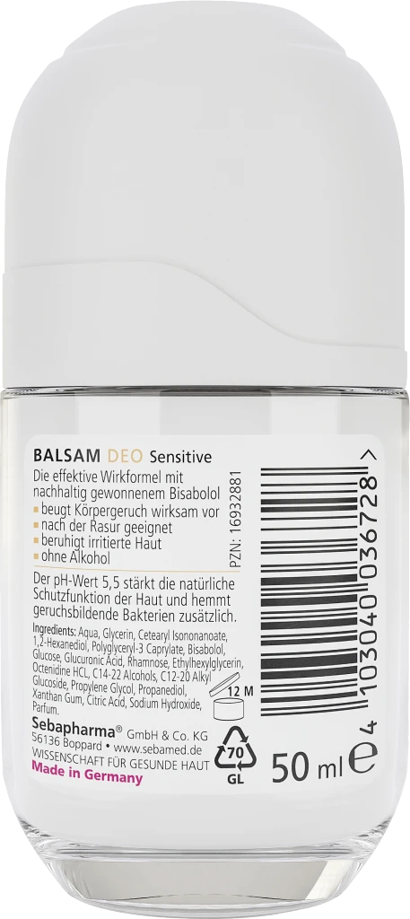 Sebamed Balsam Deo Sensitive Roll-on 4 Sebamed Balsam Deo Sensitive Roll-on – Bild 2