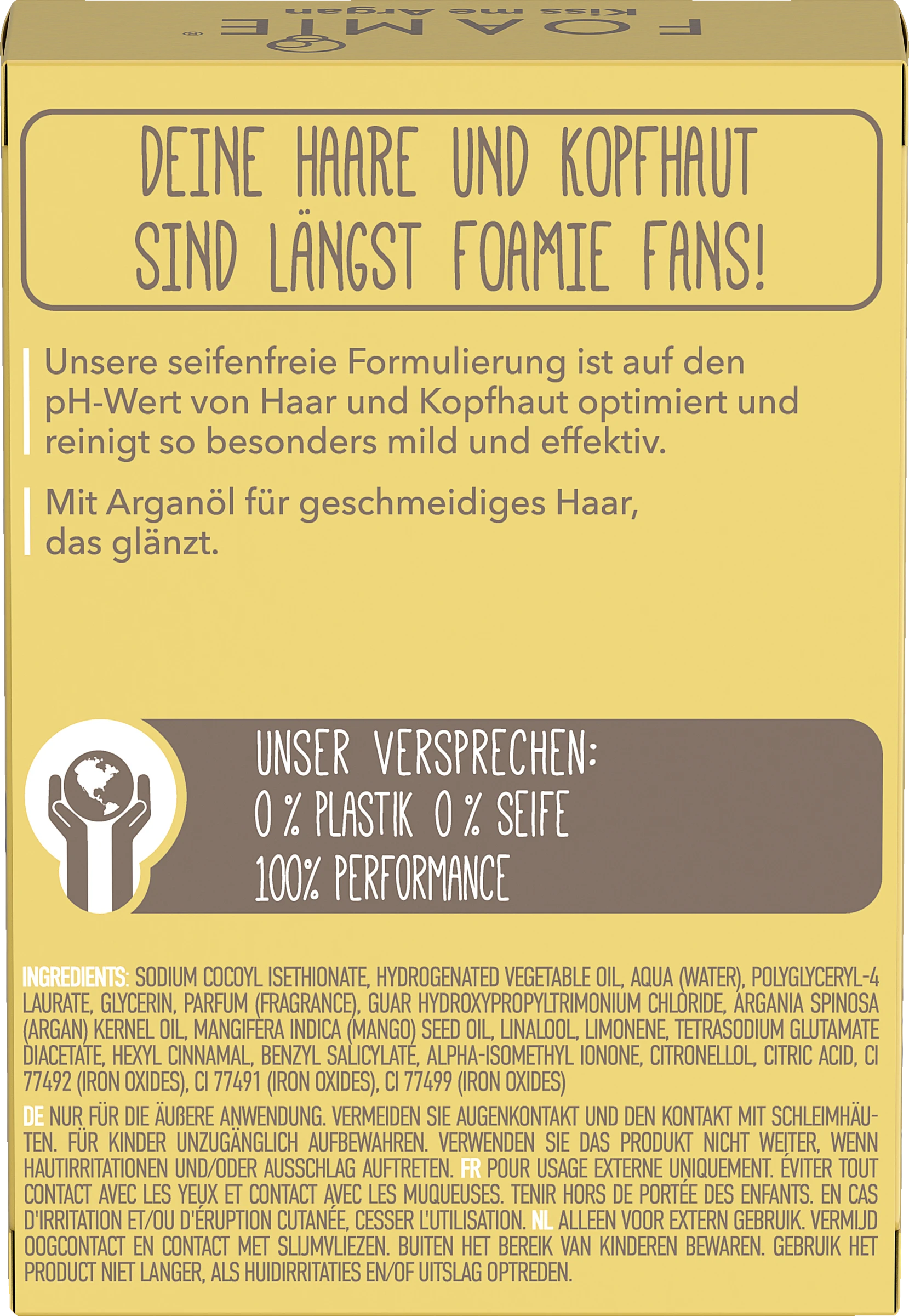 Foamie Festes Shampoo Für Trockenes Und Widerspenstiges Haar 4 Foamie Festes Shampoo Für Trockenes Und Widerspenstiges Haar – Bild 2