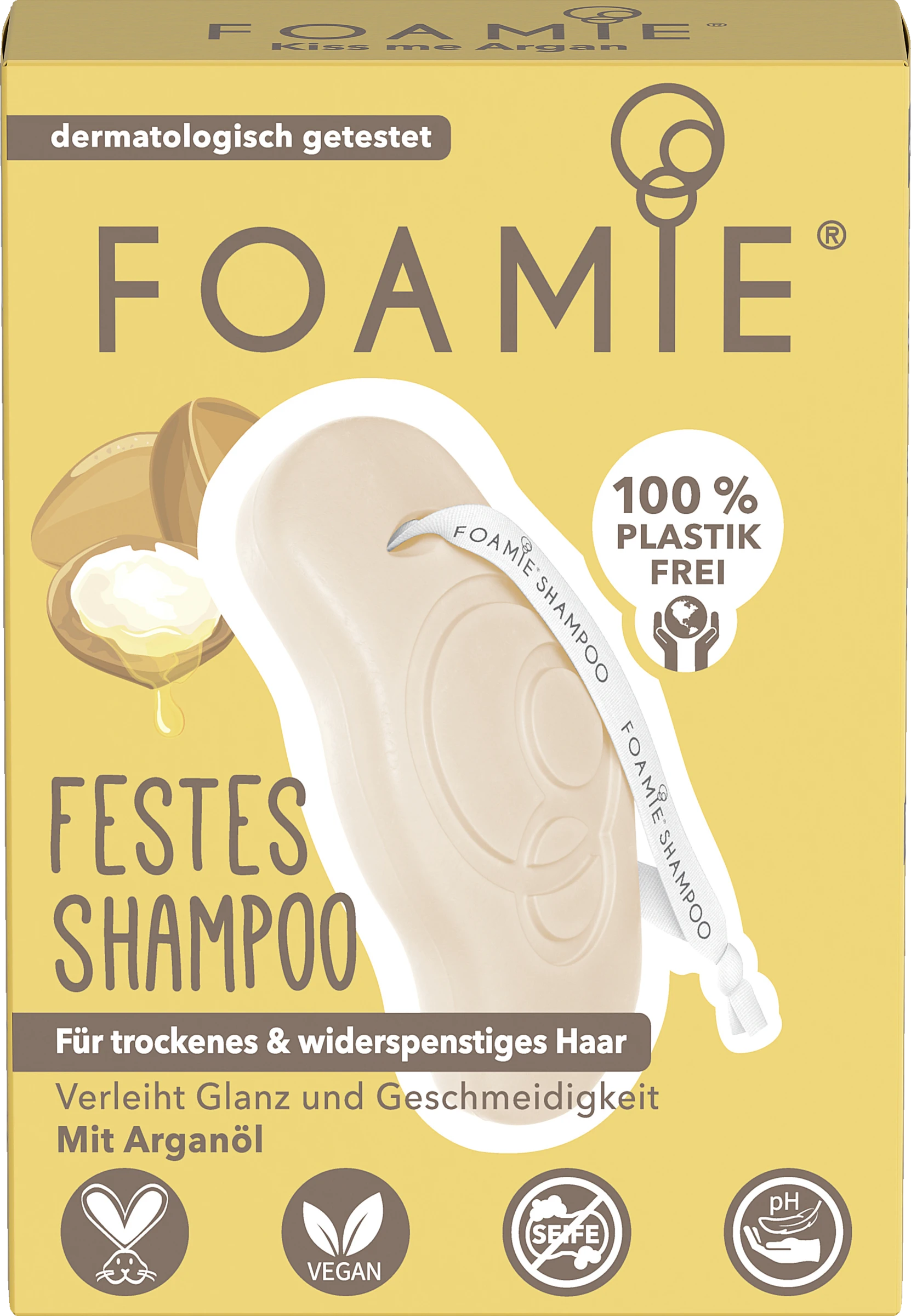 Foamie Festes Shampoo Für Trockenes Und Widerspenstiges Haar 3 Foamie Festes Shampoo Für Trockenes Und Widerspenstiges Haar