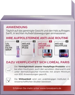 L’Oréal Paris Revitalift Filler [+Hyaluronsäure] Intensiv Aufpolsternde Anti-Age Tagespflege Mit LSF 50 -Mandarina Duck Fragrances-Shop MAM 7298519 SHOP IMAGE 1.4