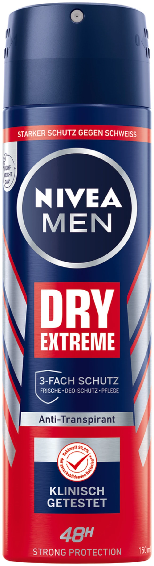 NIVEA MEN Anti-Transpirant Spray Dry Extreme 3 NIVEA MEN Anti-Transpirant Spray Dry Extreme