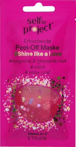 Selfie Project Shine Like A Love Erfrischende Peel-Off Maske