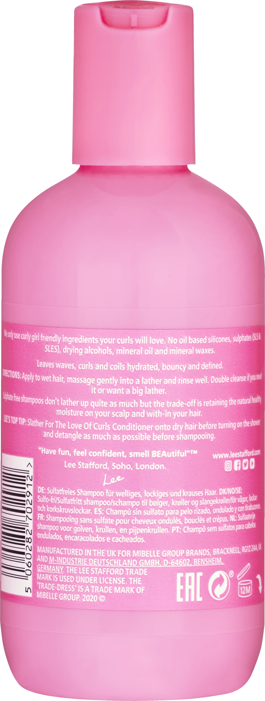 Lee Stafford For The Love Of Curls Shampoo 4 Lee Stafford For The Love Of Curls Shampoo – Bild 2