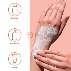 Puremetics 3in1 Dusch-Fluff Mandelmilch Mit Zuckerpeeling -Mandarina Duck Fragrances-Shop MAM 7371988 SHOP IMAGE 1.4