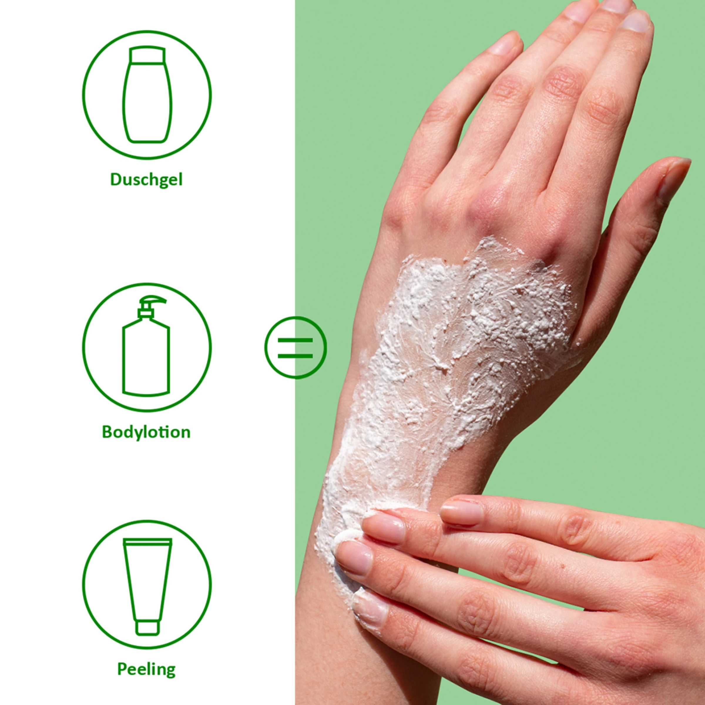 Puremetics 3in1 Dusch-Fluff Limette Mit Meersalzpeeling 5 Puremetics 3in1 Dusch-Fluff Limette Mit Meersalzpeeling – Bild 3