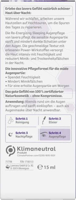 Lavera Re-Energizing Sleeping Augenpflege 9 Lavera Re-Energizing Sleeping Augenpflege -Mandarina Duck Fragrances-Shop MAM 7685458 SHOP IMAGE 1.4