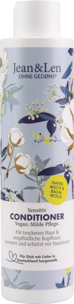 Jean&Len Philosophie Sensitiv Conditioner Hafermilch & Baumwollsamenöl