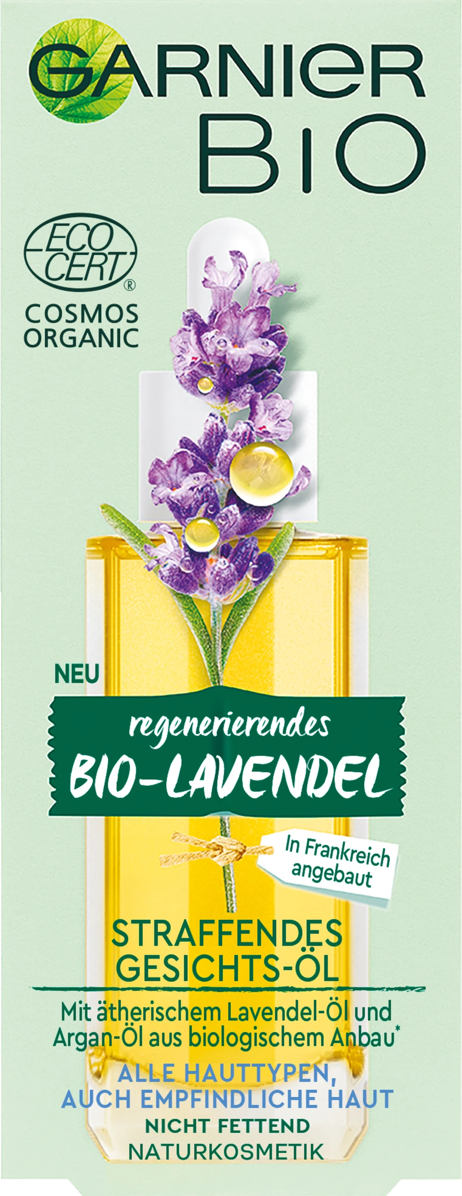 Garnier Bio Straffendes Gesichts-Öl Regenerierendes Bio-Lavendel 3 Garnier Bio Straffendes Gesichts-Öl Regenerierendes Bio-Lavendel