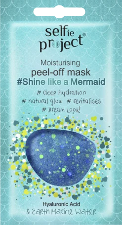 Selfie Project Feuchtigkeitsspendende Peel-Off Maske #Shine Like A Mermaid