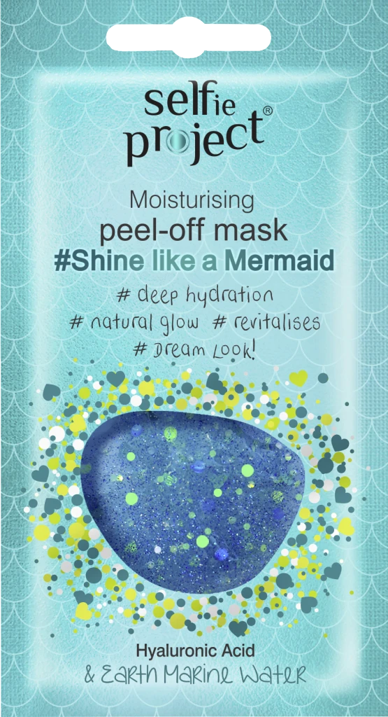 Selfie Project Feuchtigkeitsspendende Peel-Off Maske #Shine Like A Mermaid 3 Selfie Project Feuchtigkeitsspendende Peel-Off Maske #Shine Like A Mermaid