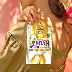 7DAYS Go VEGAN TUESDAY YELLOW DAY Tuchmaske 9 7DAYS Go VEGAN TUESDAY YELLOW DAY Tuchmaske -Mandarina Duck Fragrances-Shop MAM 7887532 SHOP IMAGE 1.4