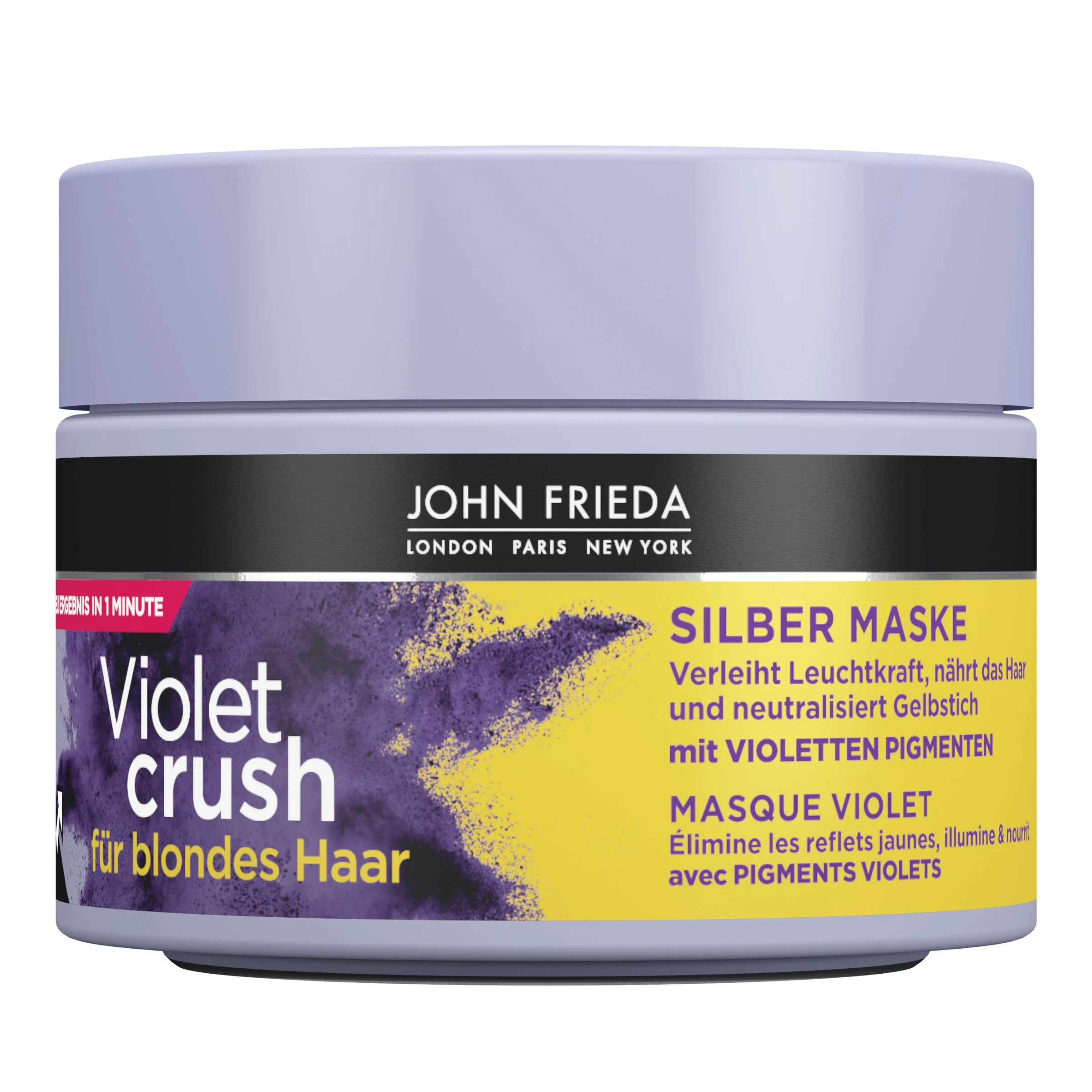 JOHN FRIEDA Violet Crush Silber Maske 3 JOHN FRIEDA Violet Crush Silber Maske
