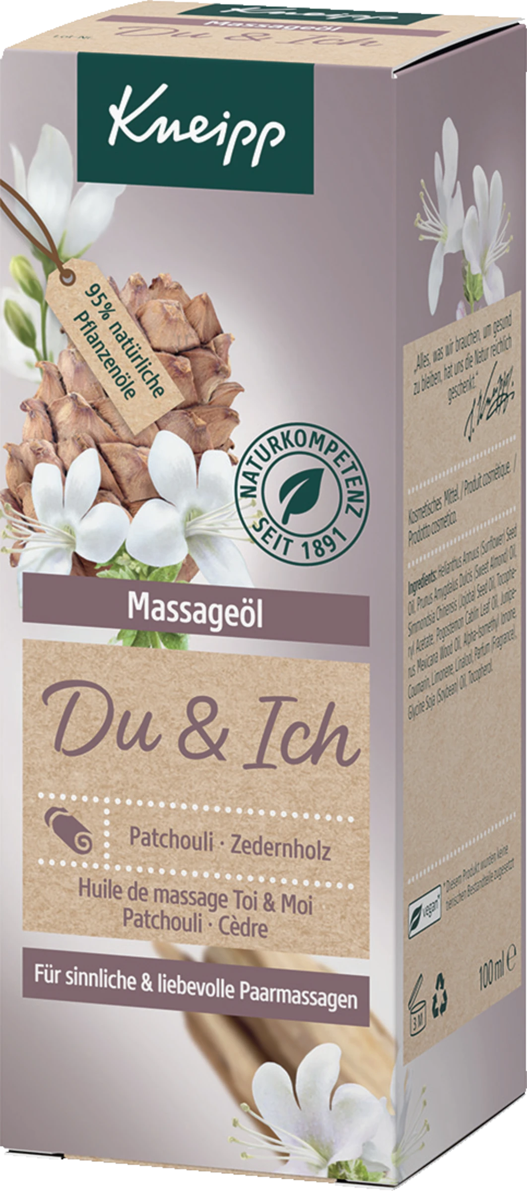 Kneipp Massageöl Du & Ich 3 Kneipp Massageöl Du & Ich