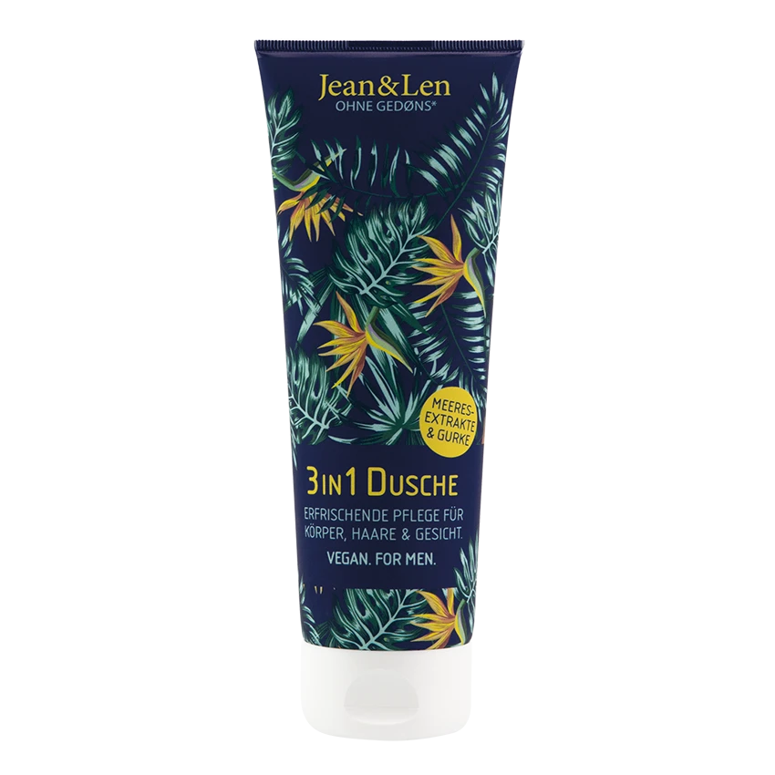 Jean&Len 3 In 1 Dusche Meeresextrakte & Gurke 3 Jean&Len 3 In 1 Dusche Meeresextrakte & Gurke