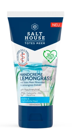 Salthouse Handcreme Lemongrass Mit Totes Meer Mineralien & Lemongrass - Extrakt