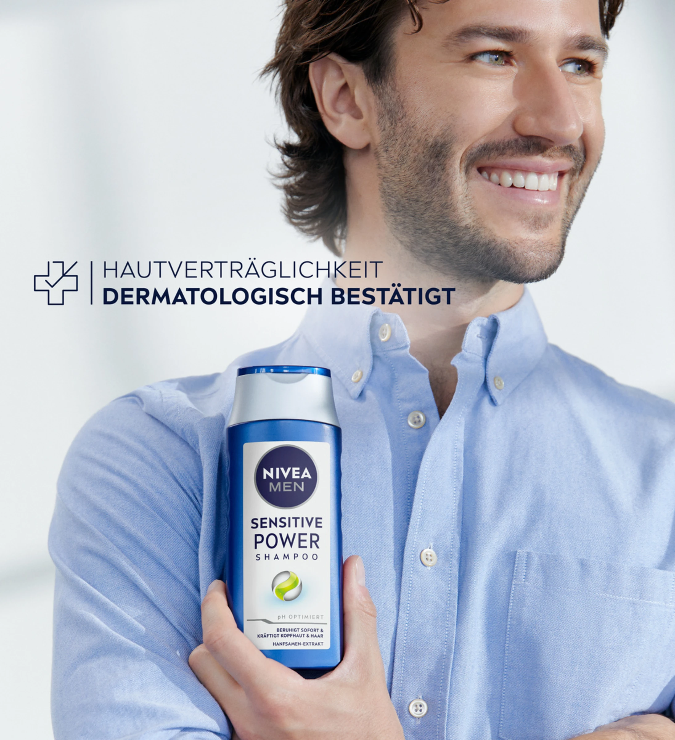 NIVEA MEN Sensitiv Power Shampoo 7 NIVEA MEN Sensitiv Power Shampoo – Bild 5